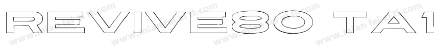 Revive80 Ta11字体转换